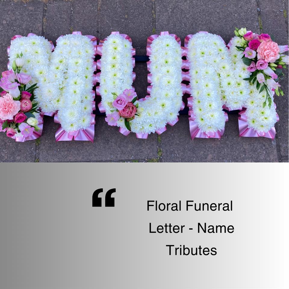 funeral Letter Name Tributes Cornwall.